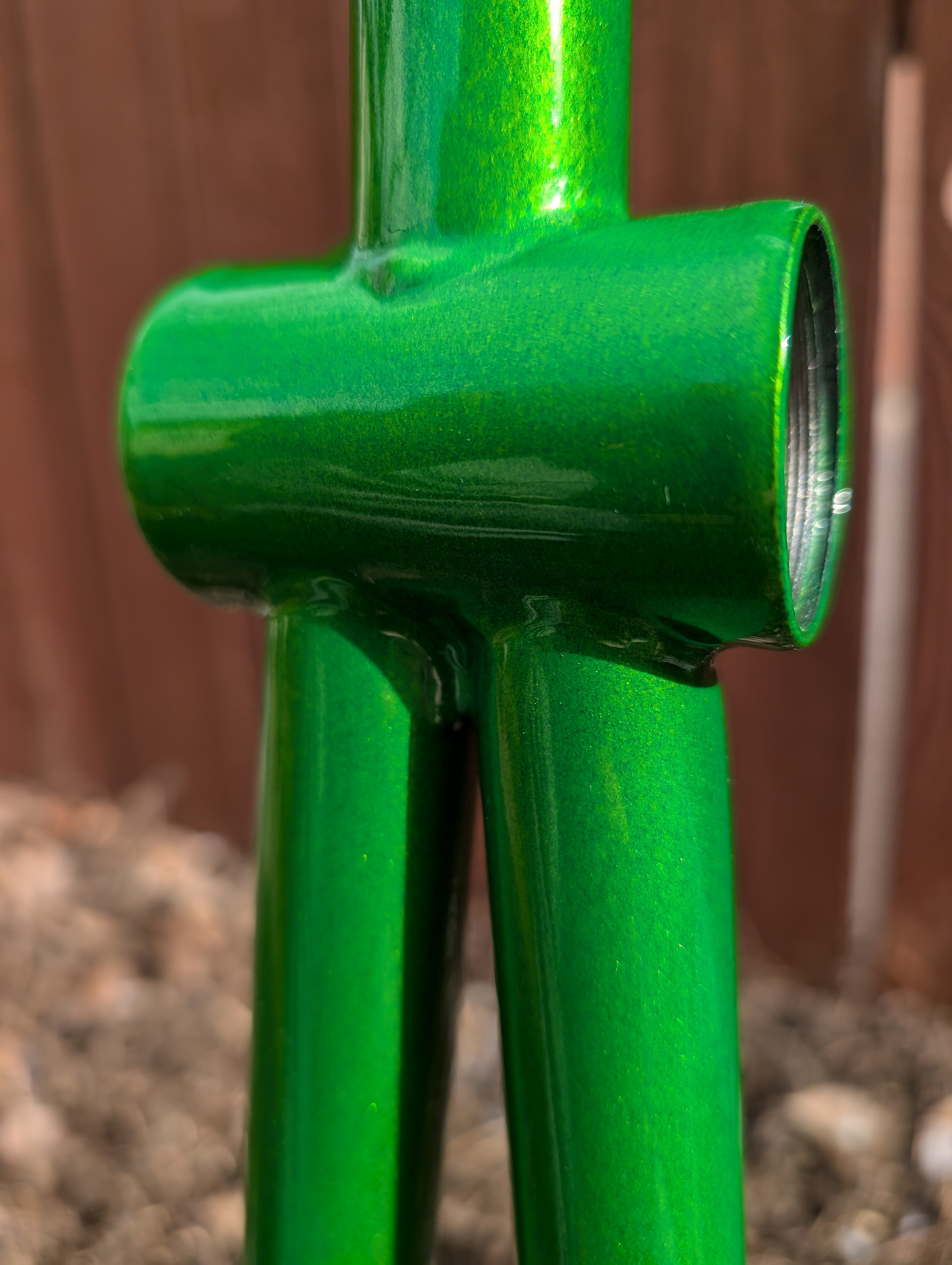 Bicycle Frame Closeup