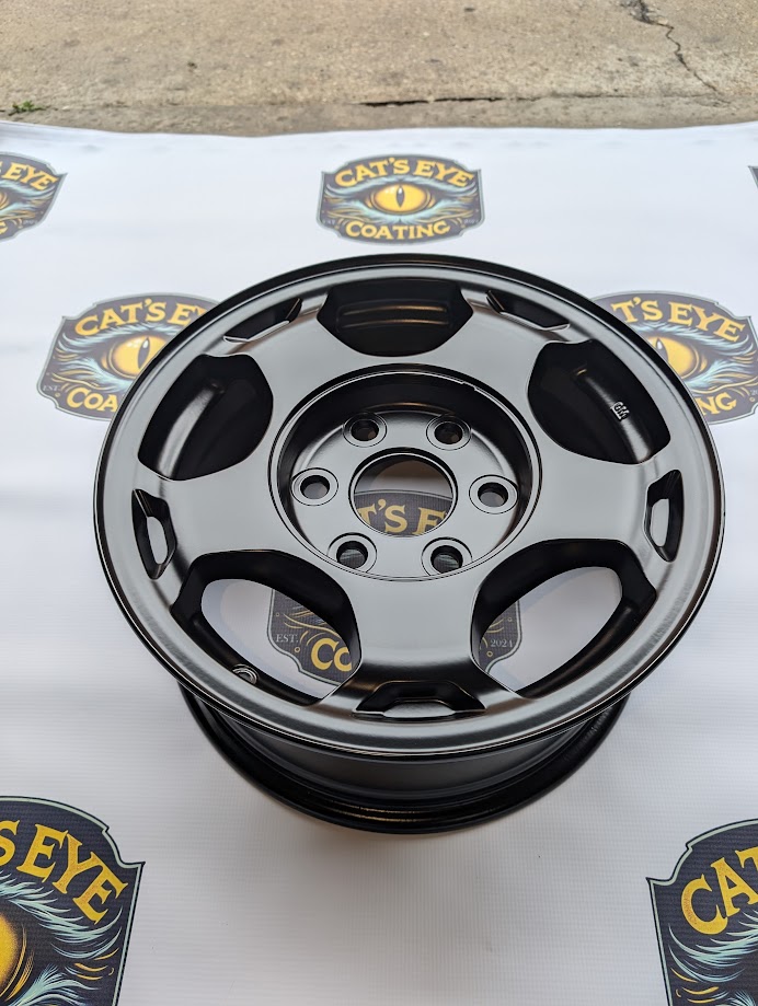 Matte Black Multi-Spoke Wheel