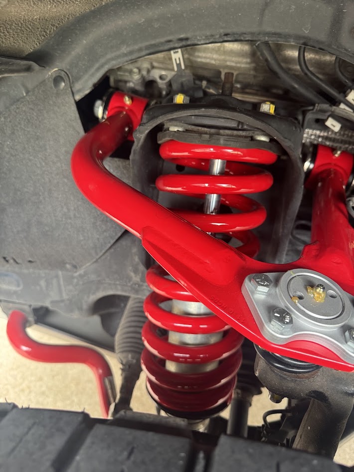 Gloss Red Spring Finish
