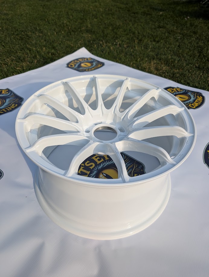 Gloss White Wheel Set
